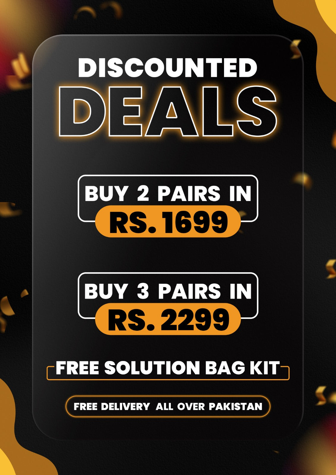 DISCOUNTED DEALS